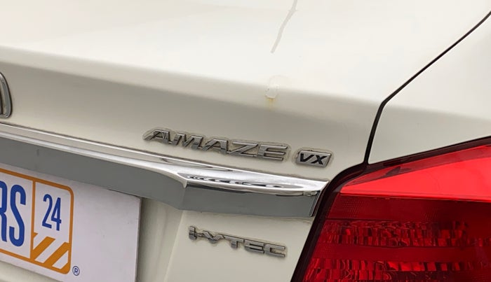 2015 Honda Amaze 1.2L I-VTEC VX, Petrol, Manual, 58,205 km, Dicky (Boot door) - Minor scratches