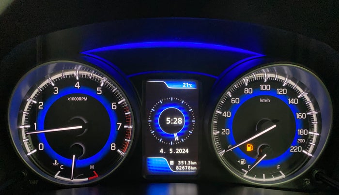 2016 Maruti Baleno ZETA PETROL 1.2, Petrol, Manual, 82,677 km, Odometer Image