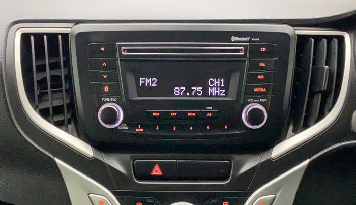 2016 Maruti Baleno ZETA PETROL 1.2, Petrol, Manual, 82,677 km, Infotainment System