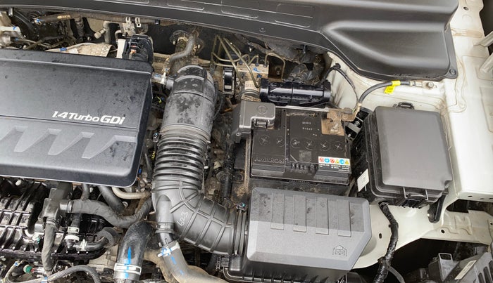 2021 Hyundai Creta SX (O) 1.4 TURBO DCT, Petrol, Automatic, 38,613 km, Engine View - Left