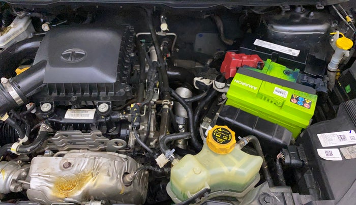 2021 Tata NEXON XZ PLUS PETROL, Petrol, Manual, 40,798 km, Engine View - Left