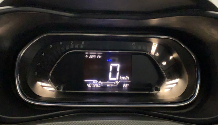 2021 Tata NEXON XZ PLUS PETROL, Petrol, Manual, 40,798 km, Odometer Image