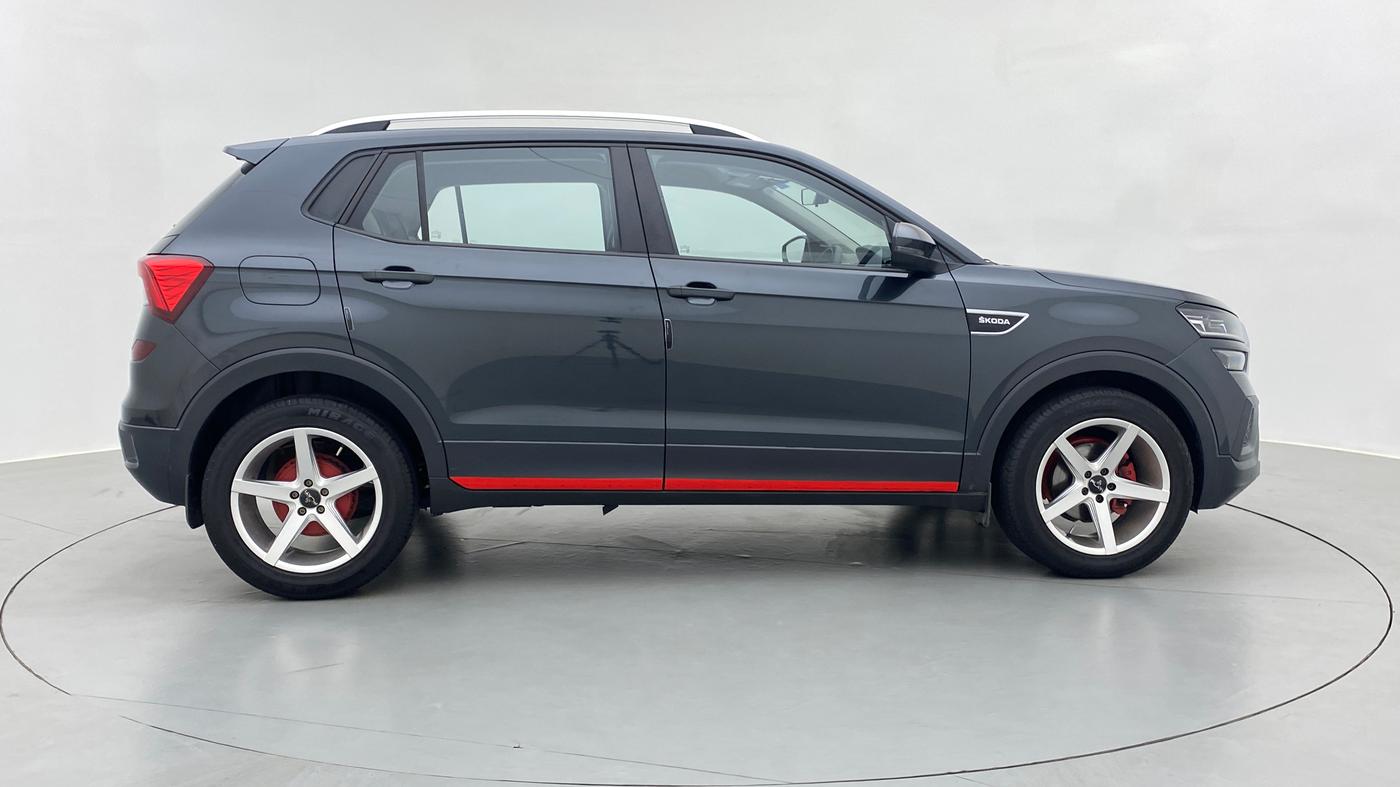 2021 Skoda KUSHAQ AMBITION 1.0 TSI MT, Petrol, Manual, 9,653 km, Right Side View