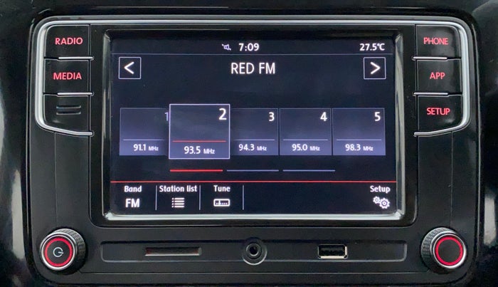 2018 Volkswagen Polo GT TSI AT, Petrol, Automatic, 96,274 km, Infotainment System