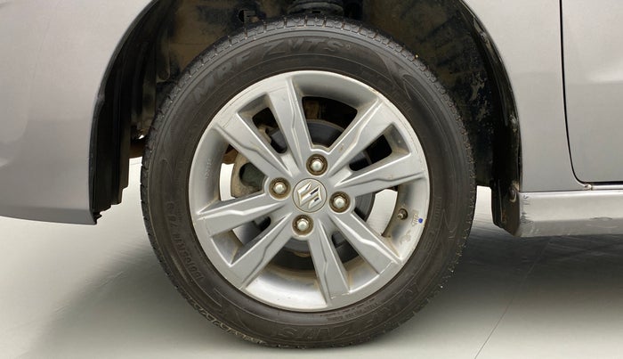 2014 Maruti Wagon R Stingray VXI, Petrol, Manual, 89,002 km, Left Front Wheel