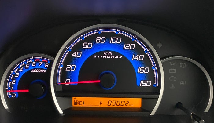 2014 Maruti Wagon R Stingray VXI, Petrol, Manual, 89,002 km, Odometer Image