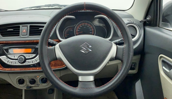 2015 Maruti Alto K10 VXI, Petrol, Manual, 26,603 km, Steering Wheel Close Up