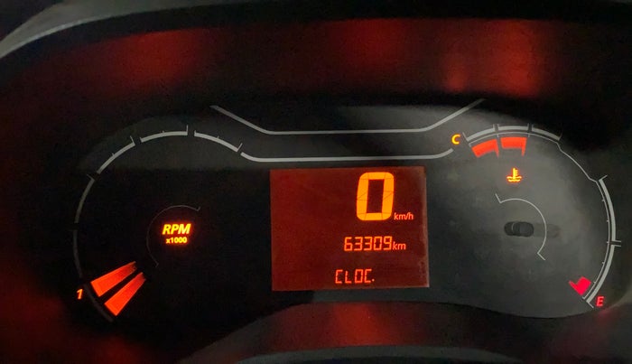 2019 Renault Kwid RXL, Petrol, Manual, 63,301 km, Odometer Image
