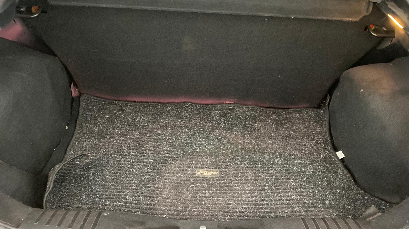 2013 Ford Figo ZXI 1.2 PETROL, Petrol, Manual, 25,619 km, Boot Inside