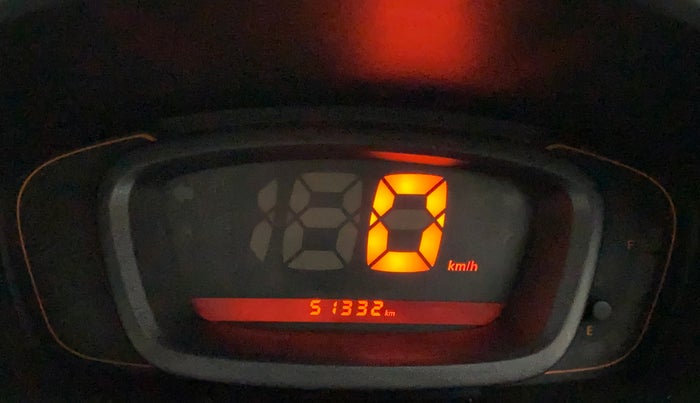 2016 Renault Kwid RXT 0.8, Petrol, Manual, 51,655 km, Odometer Image
