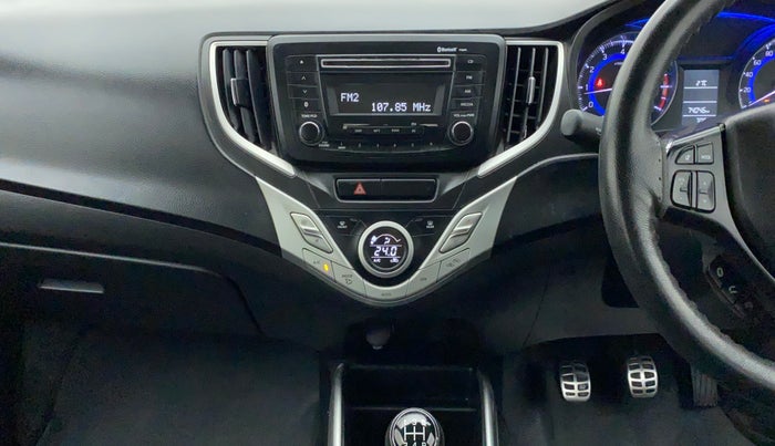 2017 Maruti Baleno DELTA PETROL 1.2, Petrol, Manual, 74,100 km, Air Conditioner