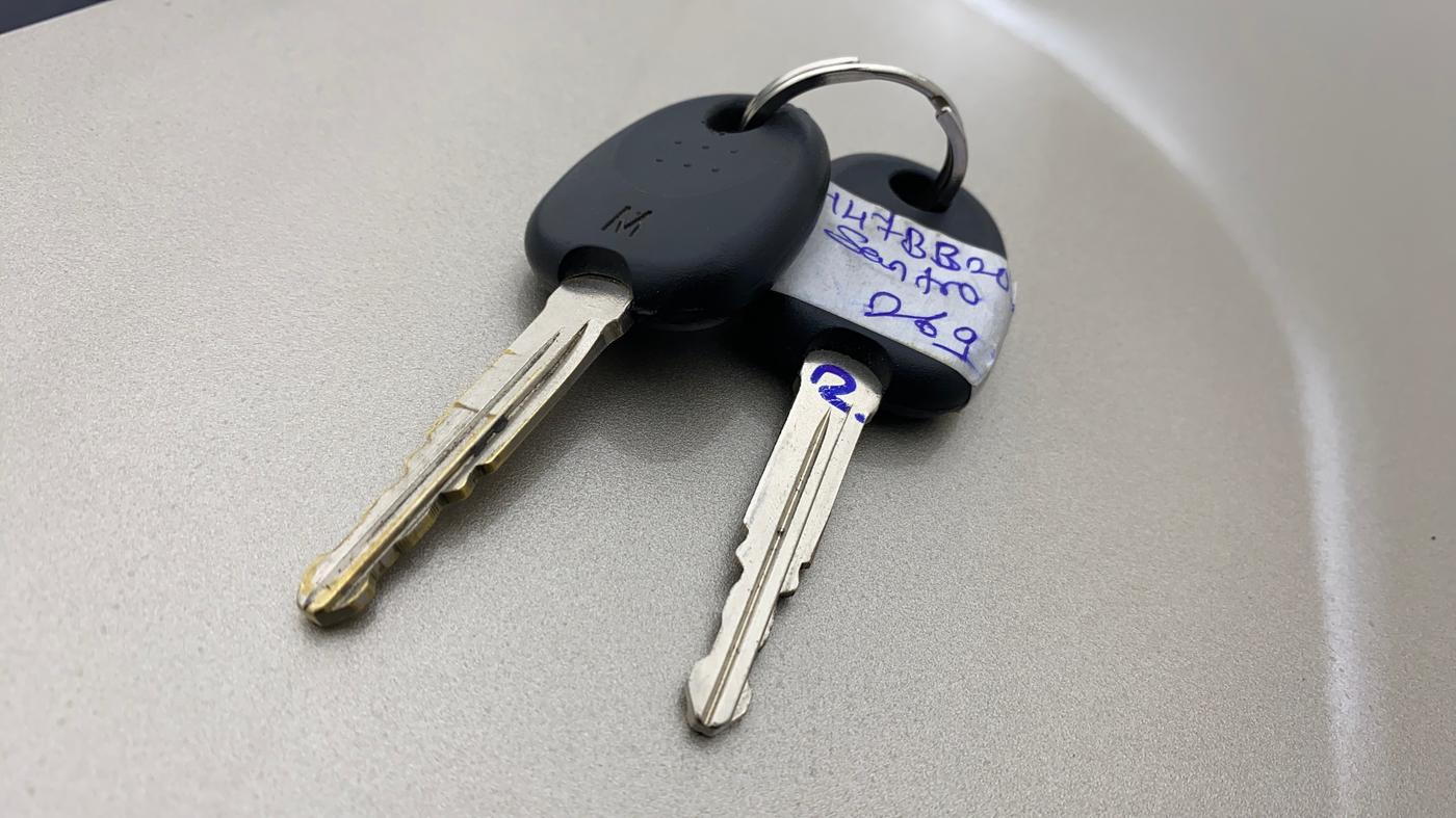 2021 Hyundai NEW SANTRO SPORTZ EXECUTIVE MT CNG, CNG, Manual, 39,445 km, Key Close Up