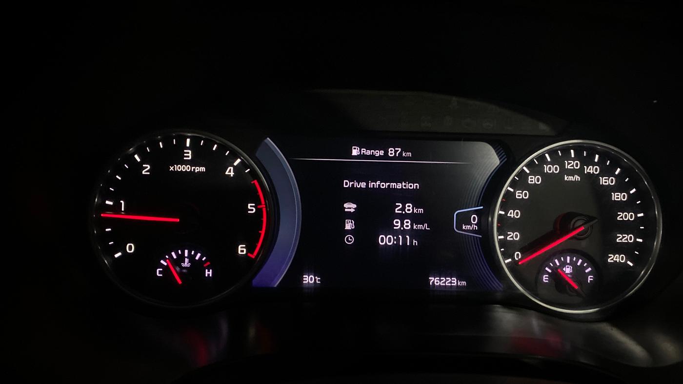 2019 KIA SELTOS HTX PLUS 1.5 DIESEL, Diesel, Manual, 76,225 km, Odometer Image