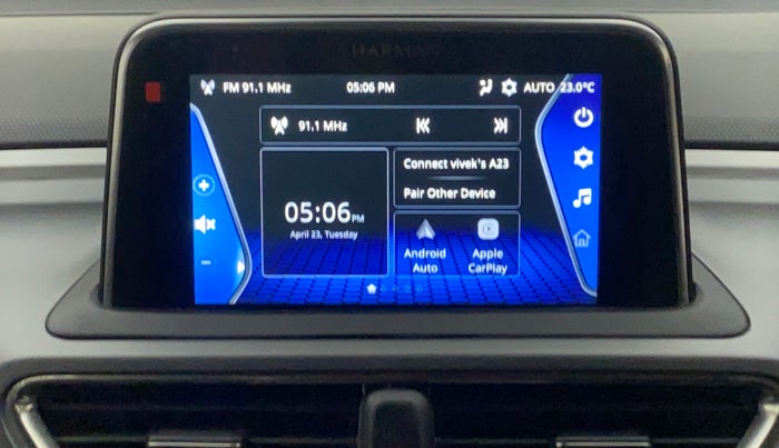 2022 Tata ALTROZ XZA PLUS, Petrol, Automatic, 3,435 km, Infotainment System