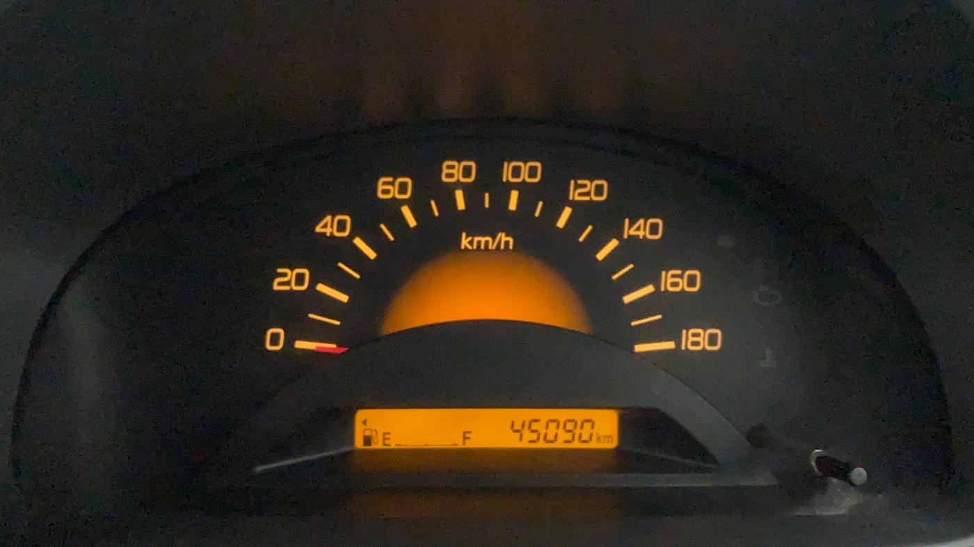 2011 Maruti Wagon R 1.0 LXI, Petrol, Manual, 45,163 km, Odometer Image