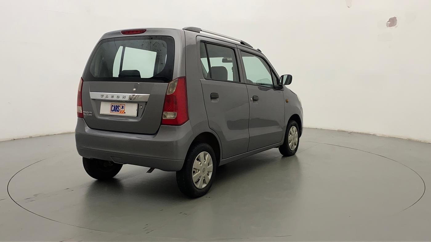 2011 Maruti Wagon R 1.0 LXI, Petrol, Manual, 45,163 km, Right Back Diagonal