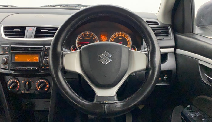 2015 Maruti Swift VXI, Petrol, Manual, 87,952 km, Steering Wheel Close Up