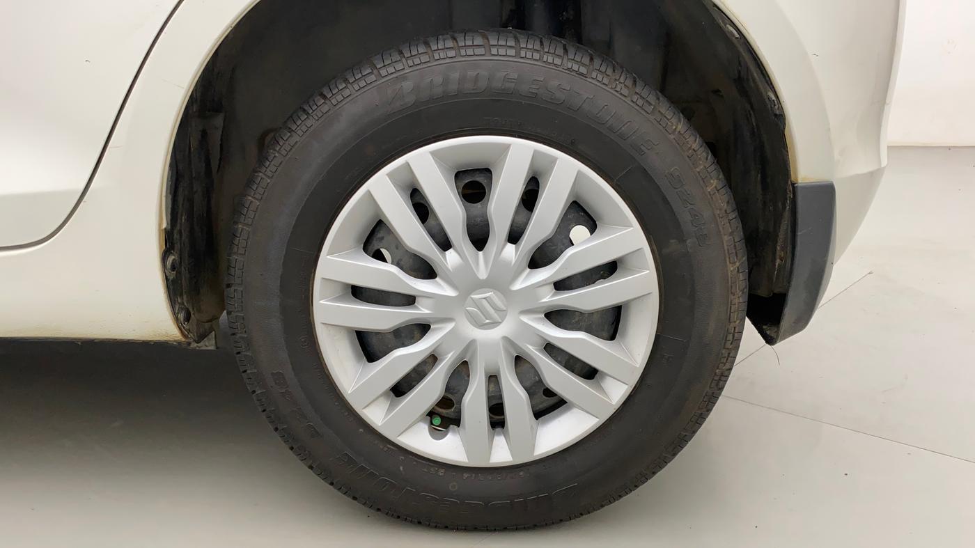 2015 Maruti Swift VXI, Petrol, Manual, 87,952 km, Left Rear Wheel