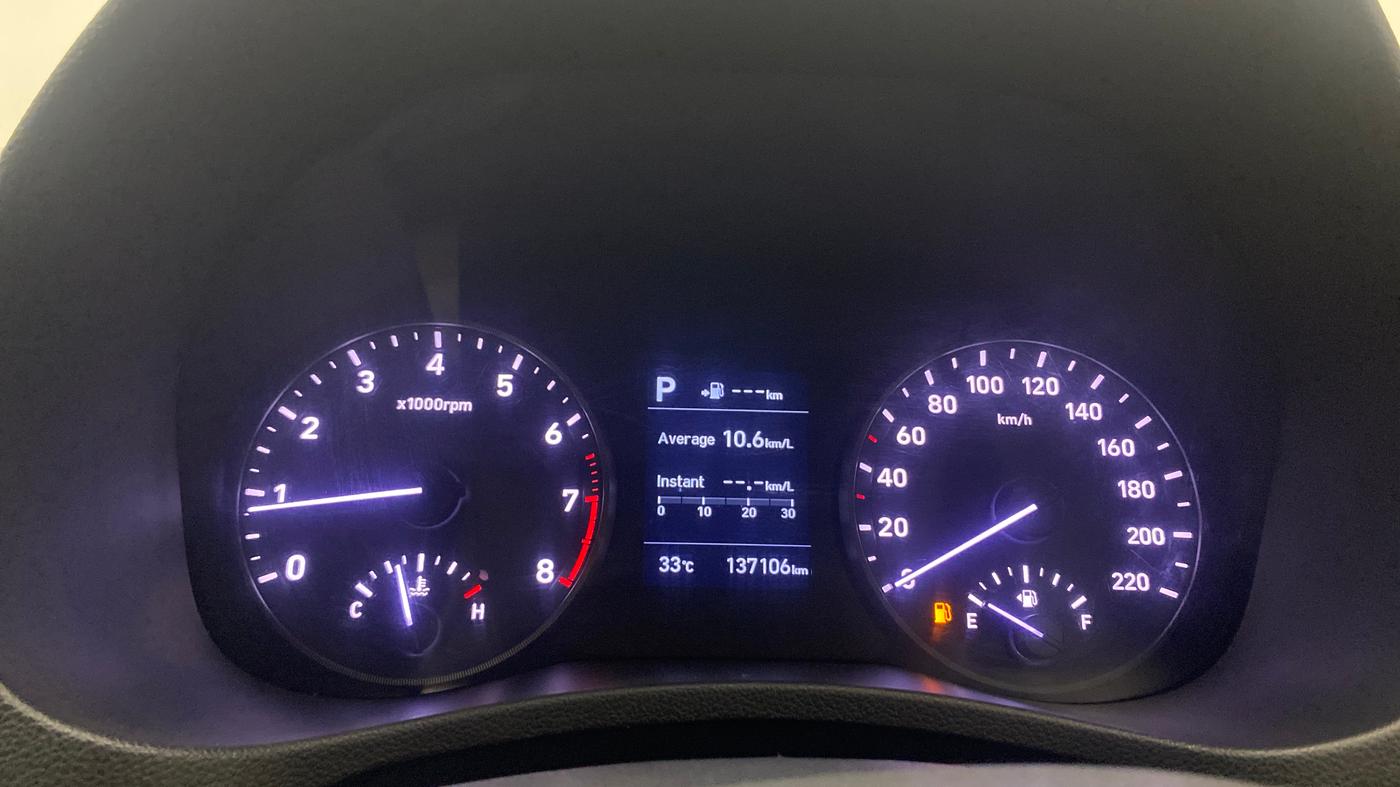 2019 Hyundai Verna 1.6 VTVT SX (O) AT, Petrol, Automatic, 1,37,087 km, Odometer Image