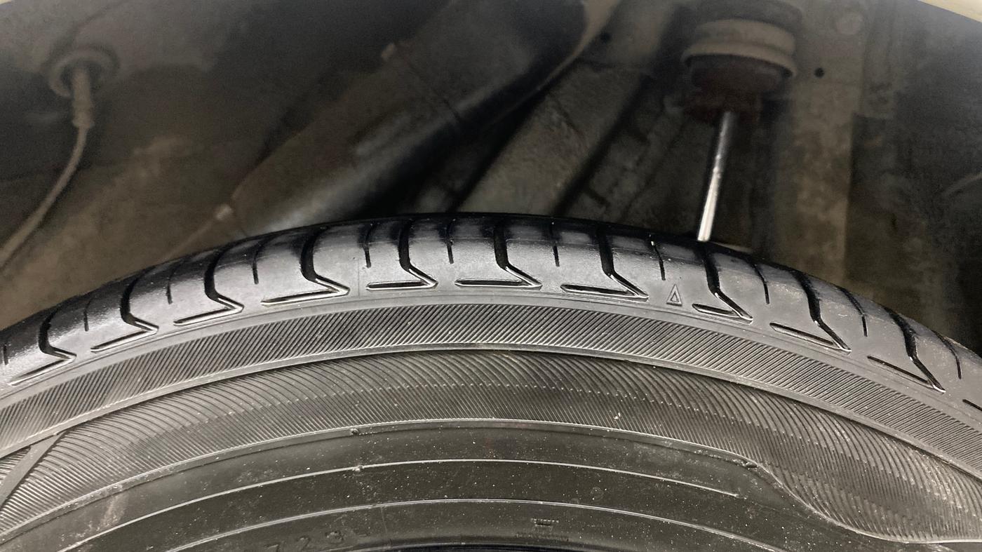 2019 Hyundai Verna 1.6 VTVT SX (O) AT, Petrol, Automatic, 1,37,087 km, Left Rear Tyre Tread