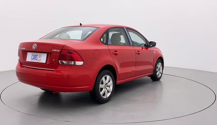 2012 Volkswagen Vento HIGHLINE 1.6 MPI, Petrol, Manual, 94,601 km, Right Back Diagonal