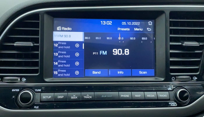 2019 Hyundai New Elantra 1.6 SX AT O, Diesel, Automatic, 11,784 km, Infotainment System