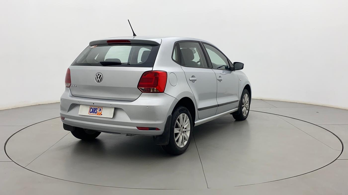 2014 Volkswagen Polo HIGHLINE1.2L, Petrol, Manual, 52,427 km, Right Back Diagonal