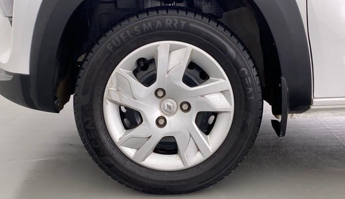 2021 Renault Kwid 1.0 RXT Opt AT, Petrol, Automatic, 5,336 km, Left Front Wheel