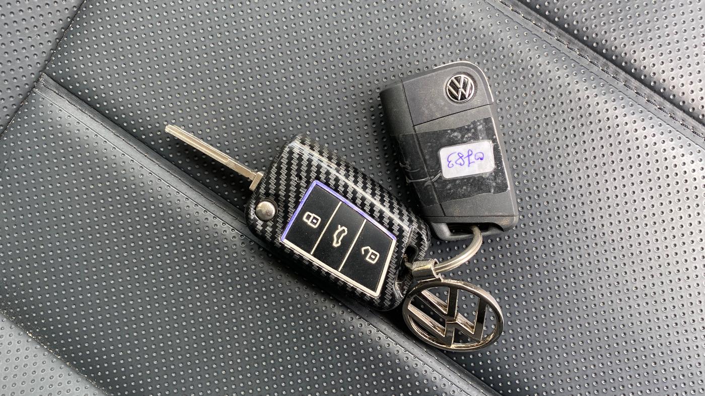 2022 Volkswagen TAIGUN HIGHLINE 1.0 TSI AT, Petrol, Automatic, 51,651 km, Key Close Up