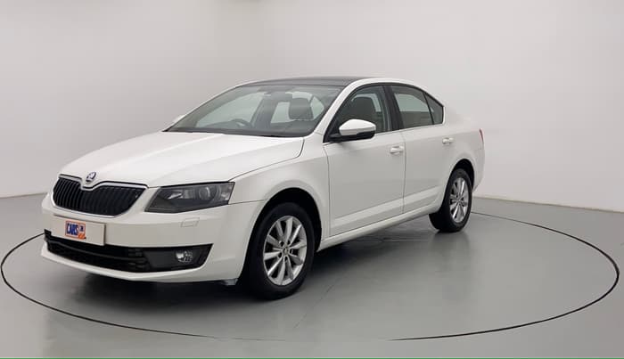 2015 Skoda Octavia ELEGANCE 2.0 TDI CR AT, Diesel, Automatic, 81,465 km, Left Front Diagonal