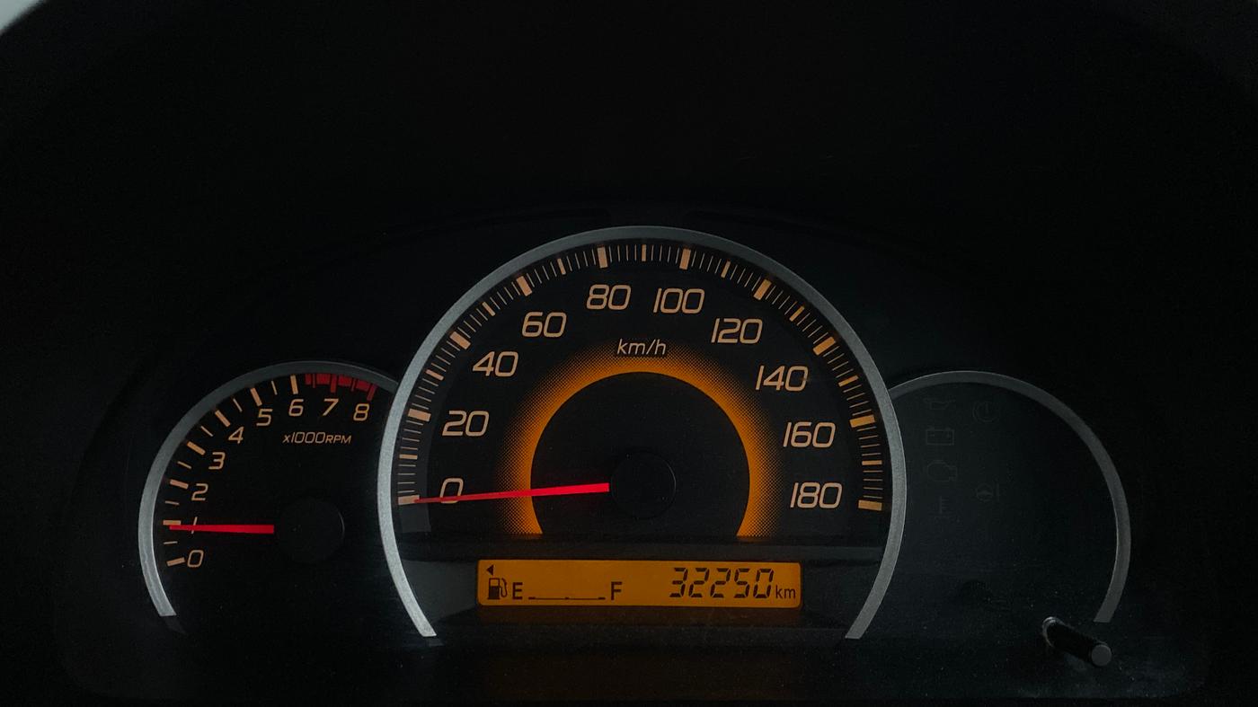 2016 Maruti Wagon R 1.0 VXI, Petrol, Manual, 32,329 km, Odometer Image