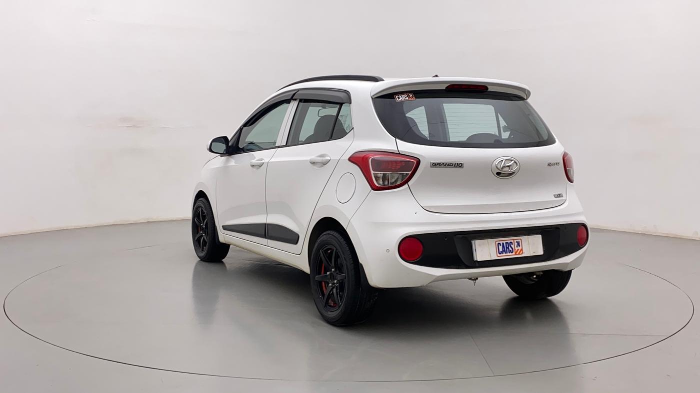 2019 Hyundai Grand i10 SPORTZ 1.2 KAPPA VTVT, Petrol, Manual, 86,588 km, Left Back Diagonal