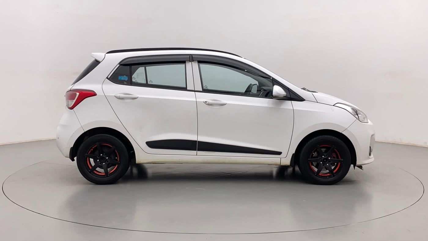2019 Hyundai Grand i10 SPORTZ 1.2 KAPPA VTVT, Petrol, Manual, 86,588 km, Right Side View