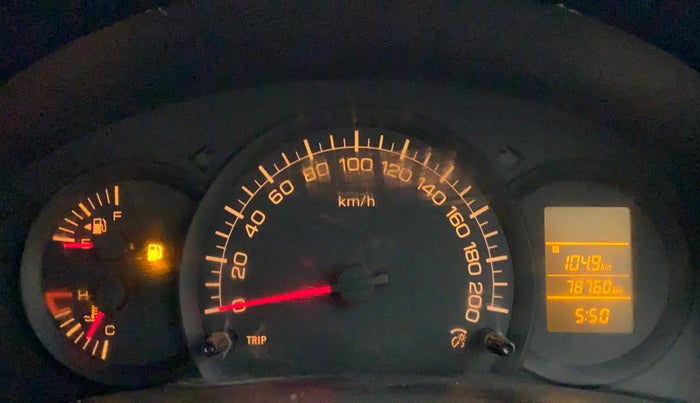 2014 Maruti Swift LXI D, Petrol, Manual, 79,835 km, Odometer Image