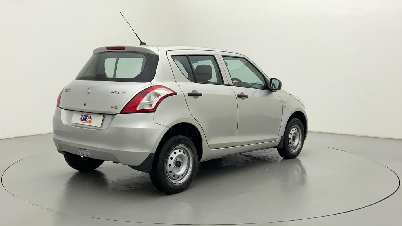 2014 Maruti Swift LXI D, Petrol, Manual, 79,835 km, Right Back Diagonal