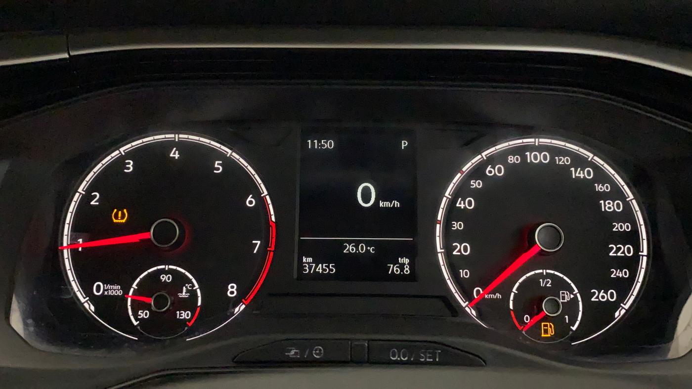 2022 Volkswagen VIRTUS HIGHLINE TSI 1.0 AT, Petrol, Automatic, 37,536 km, Odometer Image