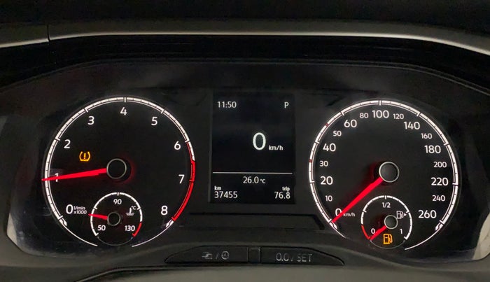 2022 Volkswagen VIRTUS HIGHLINE TSI 1.0 AT, Petrol, Automatic, 37,455 km, Odometer Image