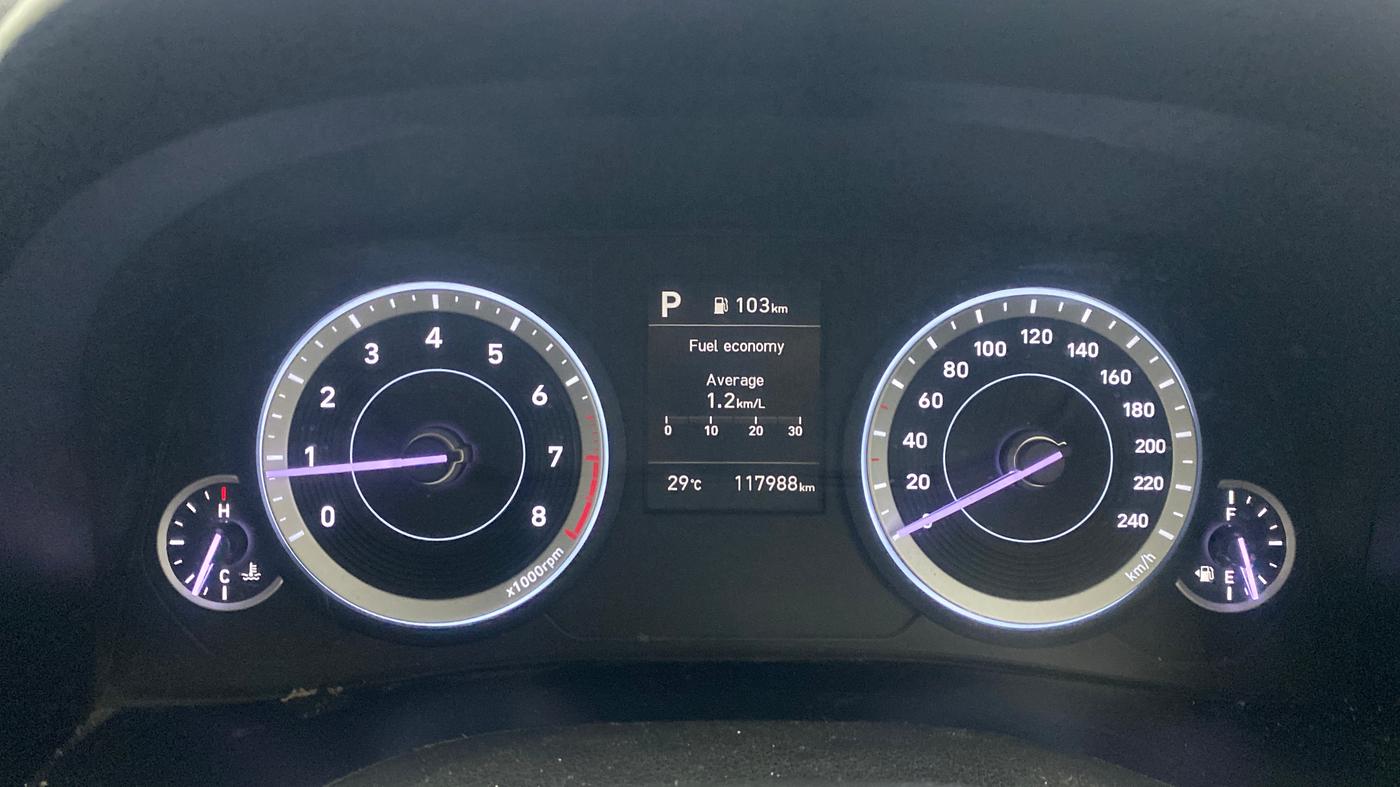 2022 Hyundai Creta S PLUS 1.4 TURBO DCT, Petrol, Automatic, 1,17,988 km, Odometer Image
