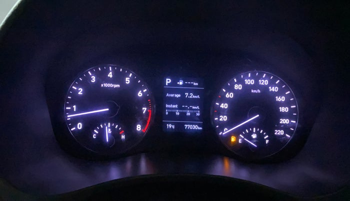 2019 Hyundai Verna 1.6 VTVT SX + AT, Petrol, Automatic, 77,010 km, Odometer Image