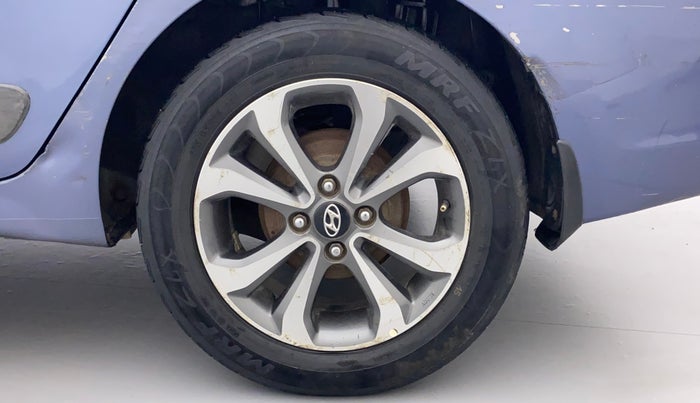 2014 Hyundai Xcent SX 1.1 CRDI (O), Diesel, Manual, 96,010 km, Left Rear Wheel