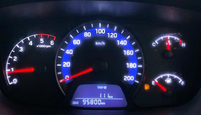 2014 Hyundai Xcent SX 1.1 CRDI (O), Diesel, Manual, 96,010 km, Odometer Image