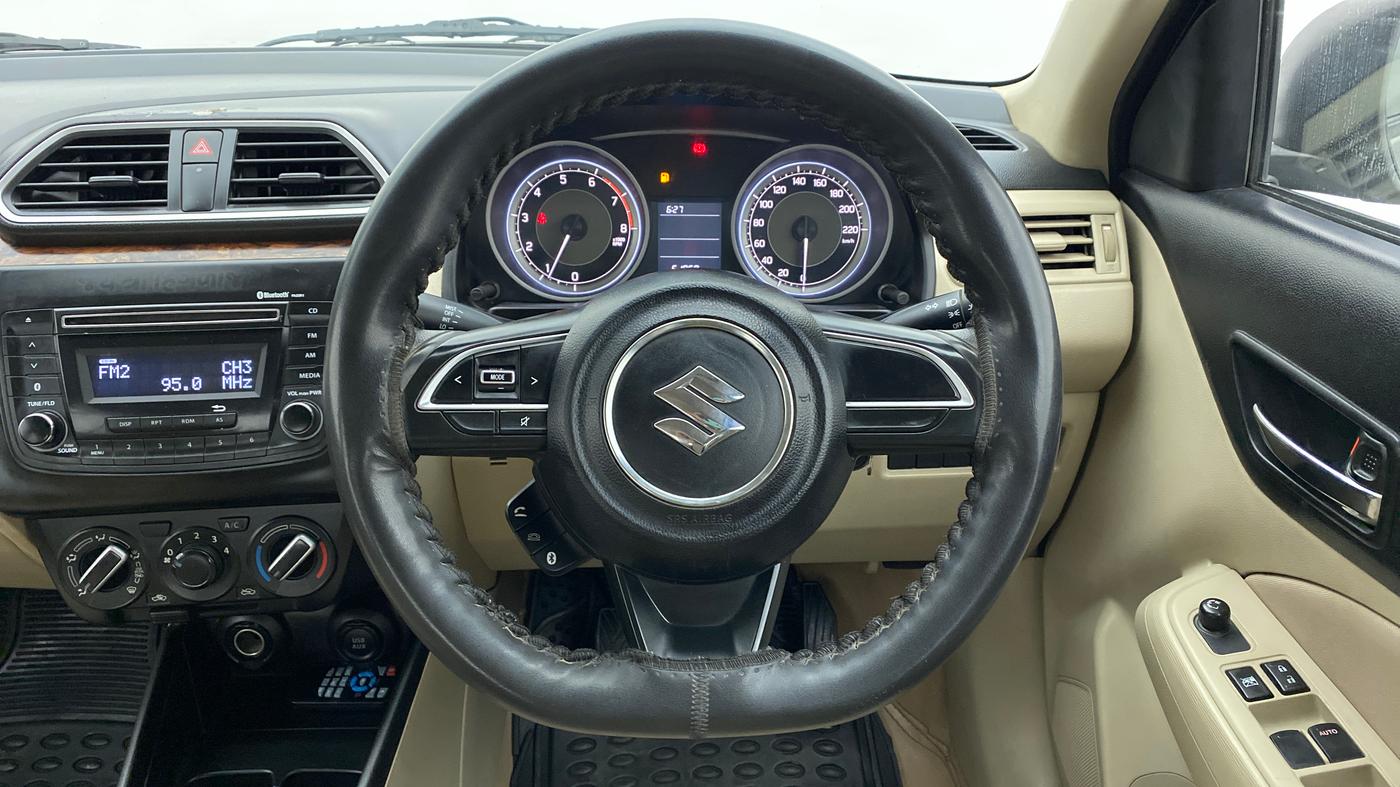 2019 Maruti Dzire VXI, Petrol, Manual, 52,012 km, Steering Wheel Close Up