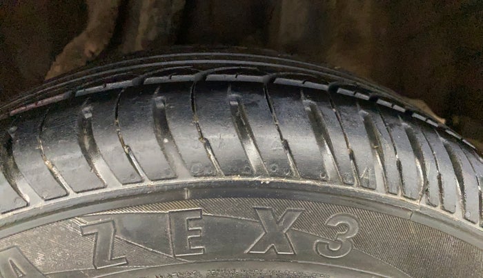 2018 Honda Amaze 1.2L I-VTEC S OPT, Petrol, Manual, 67,305 km, Left Rear Tyre Tread