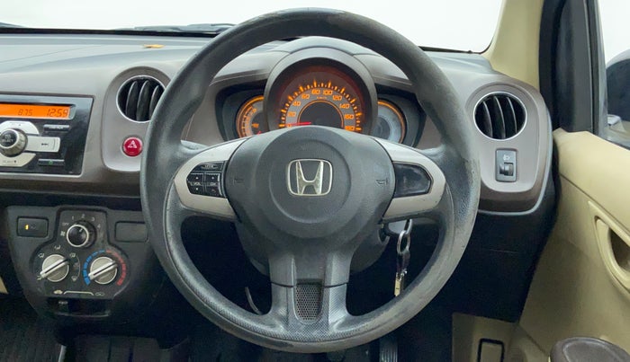 2012 Honda Brio S MT, Petrol, Manual, 57,704 km, Steering Wheel Close Up