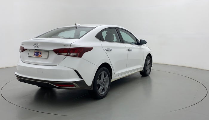 2020 Hyundai Verna SX PETROL AT, Petrol, Automatic, 10,331 km, Right Back Diagonal
