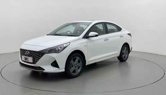 2020 Hyundai Verna SX PETROL AT, Petrol, Automatic, 10,331 km, Left Front Diagonal