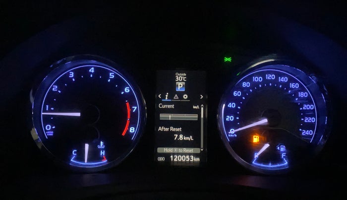 2017 Toyota Corolla Altis VL CVT PETROL, Petrol, Automatic, 1,19,988 km, Odometer Image