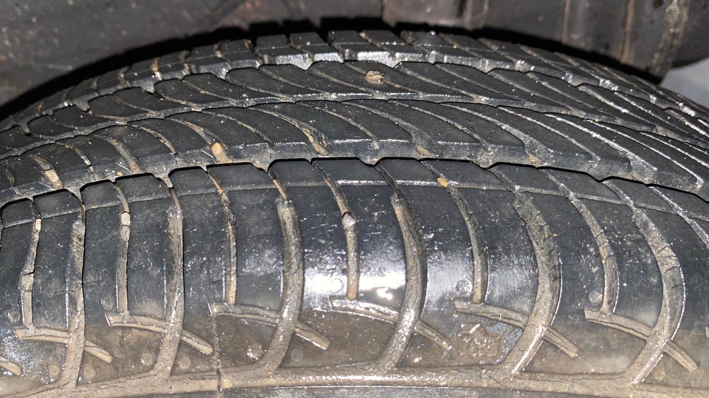 2019 Datsun Go T, Petrol, Manual, 19,696 km, Left Rear Tyre Tread