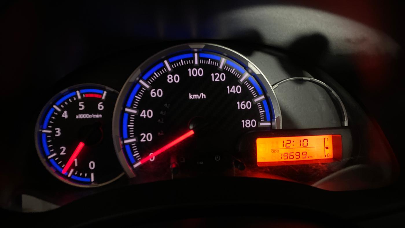 2019 Datsun Go T, Petrol, Manual, 19,696 km, Odometer Image