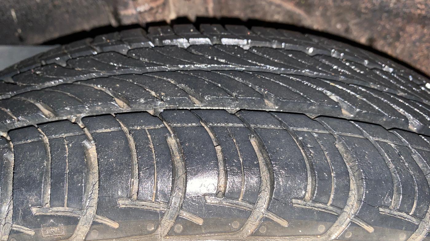 2019 Datsun Go T, Petrol, Manual, 19,696 km, Right Rear Tyre Tread